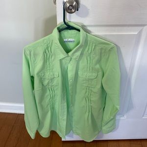 Columbia long sleeved shirt, size medium
